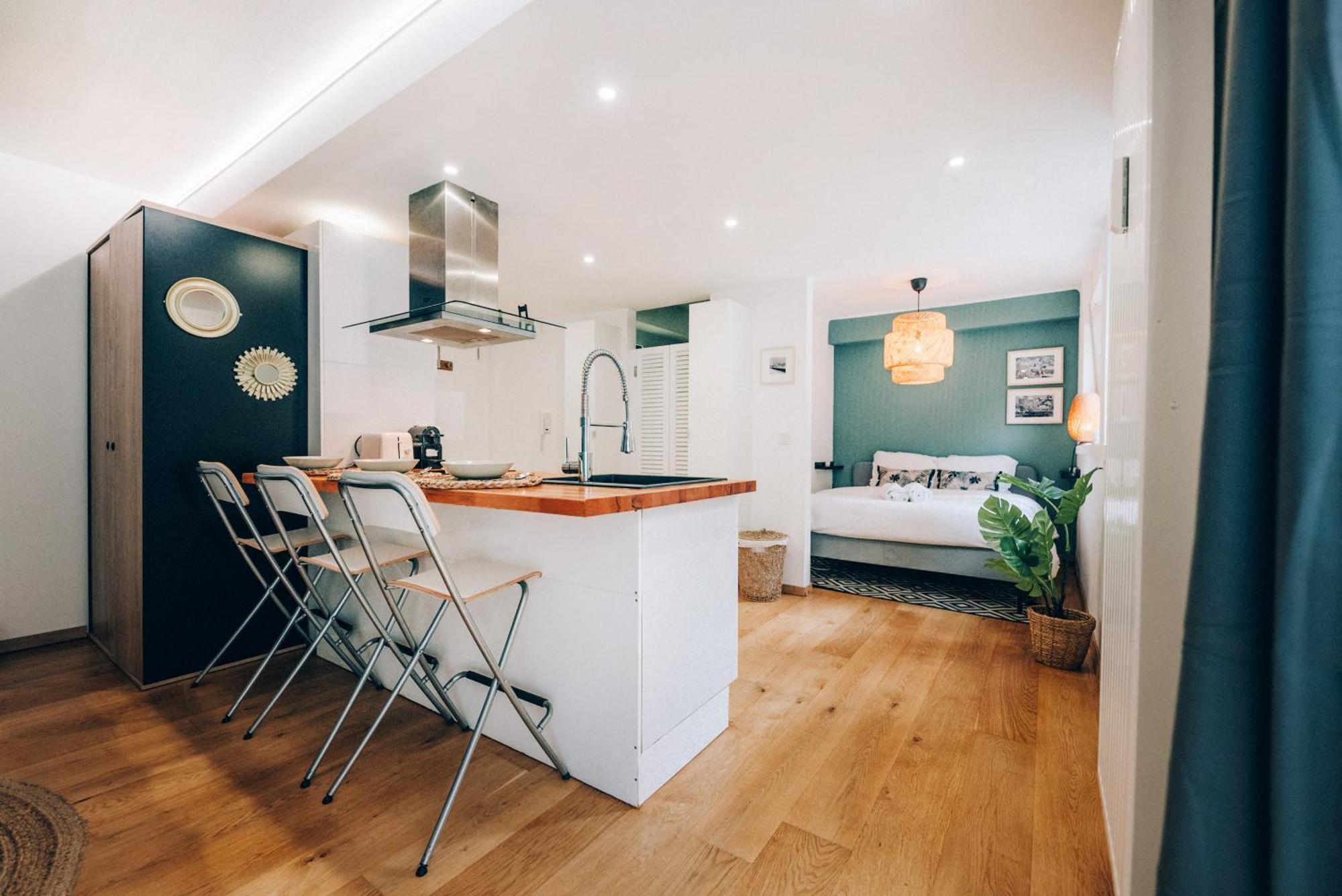 Cozy Central Studio With Private Terrace Luxembourg Bagian luar foto