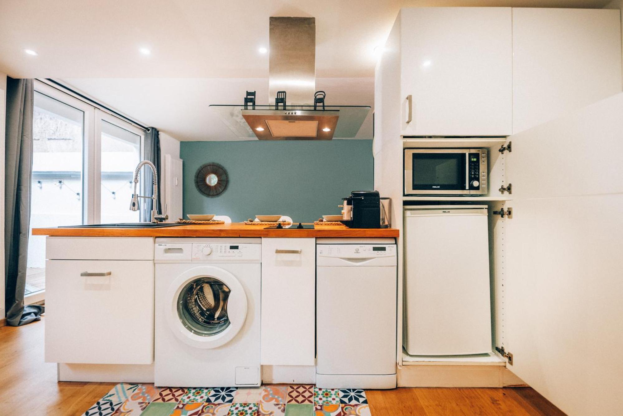 Cozy Central Studio With Private Terrace Luxembourg Bagian luar foto